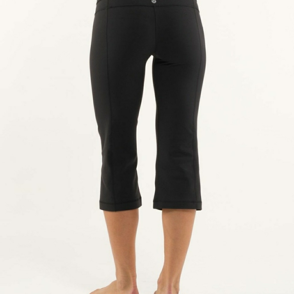 NWOT Lululemon Reversible Groove Wunder Crop Pant